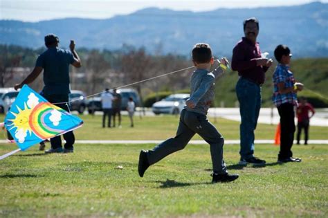 Photos Scv Residents Fly High At First Ever Kite Flying Festival