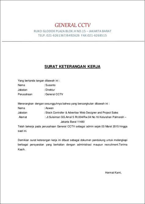 Contoh Surat Lamaran Kerja Toko Lamaran Pekerjaan Di Toko Contoh Surat