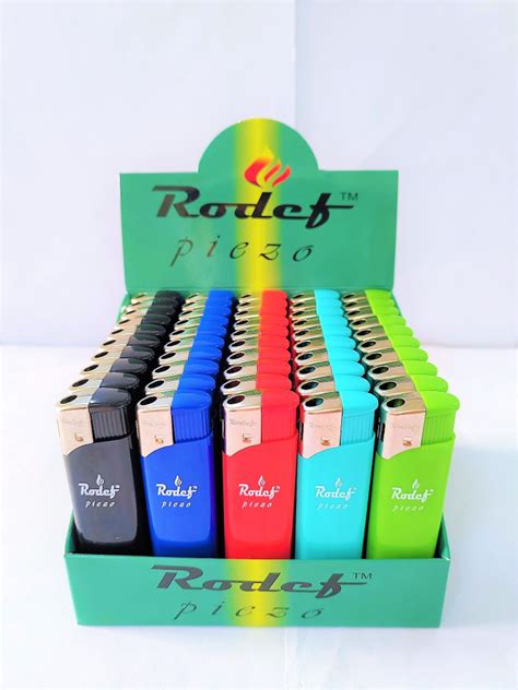 Пьезо зажигалка автопламя Rodef (Родеф) Piezo - 50 шт - купить с ...