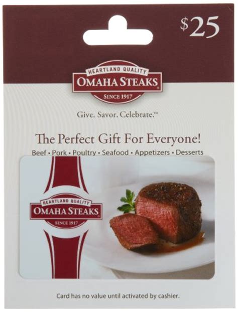 Omaha Steaks Gift Card $25 - Shop GiftCards