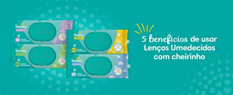 Lenços Umedecidos Pampers Aroma de Aloe Vera 48 Unidades Pampers