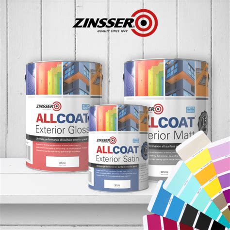 Zinsser Allcoat Exterior Colourmatch Paint | splat