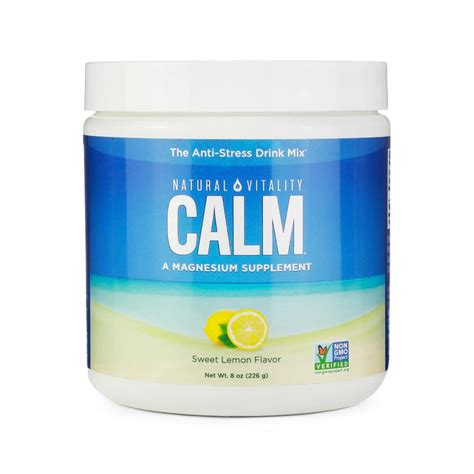 Natural Vitality CALM Magnesium Powder | Magnesium Supplements