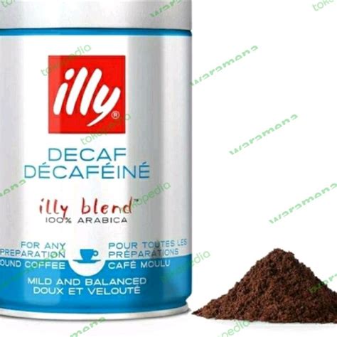 Jual Coffee Illy Decaffeinated Ground Espresso 250gr Kopi Bubuk