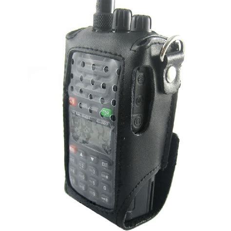 Walkie Talkie Case Leather Waterproof Case For Wouxun Kg Uvd P Kg E