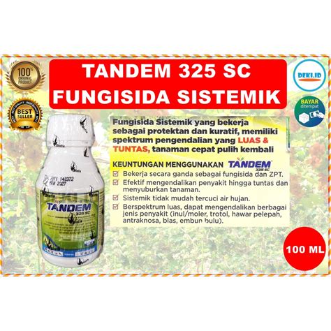 Jual Tandem Sc Ml Fungisida Sistemik Pestisida Obat Pembasmi