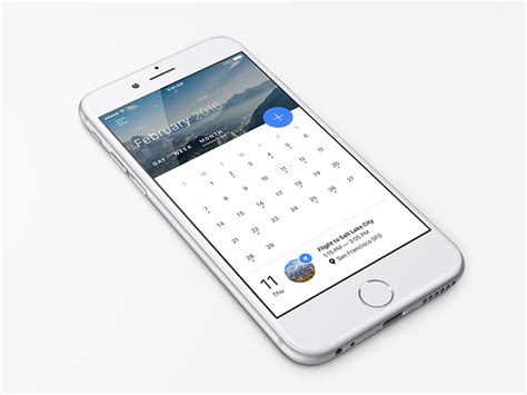 Calendar View — Material Design #FREEBIE by Jardson Almeida on Dribbble