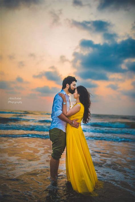 Photo Of Romantic Pre Wedding Shoot On The Beach