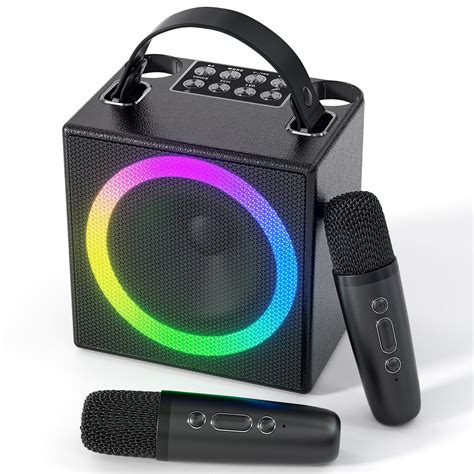 Bonaok Karaoke Machine With Wireless Microphones Singing Machine