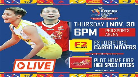 PVL LIVE PLDT HIGH SPEED HITTERS Vs F2 LOGISTICS CARGO MOVERS PVL