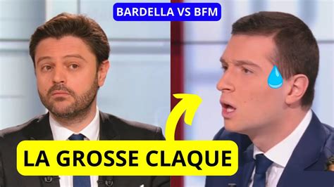 Jordan Bardella SE FAIT ALLUMER par des journalistes BFM première fois