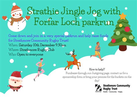 Strathie Jingle Jog with Forfar Loch parkrun - Strathmore Community