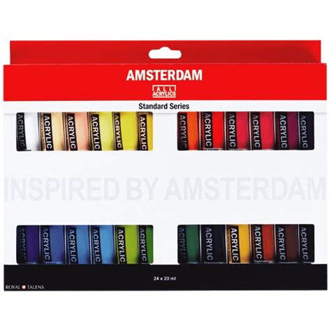 Amsterdam akril festékek 12 x 20 ml készlet Pastels leonarto hu