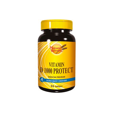 Natural Wealth Vitamin D Protect Caps A Ljekarna Lifepharm