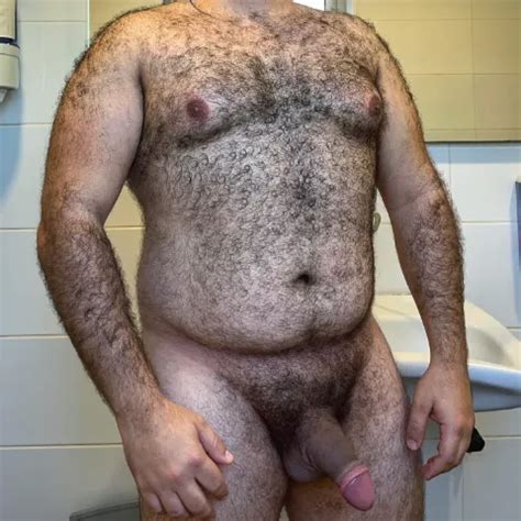 Furry Bear Rides Dildo And Jerks Off His Thick Uncut Cock Gay Amateur Porn Feat FurryCubster