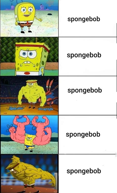 Evolution of Spongebob : r/spongebob