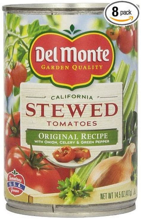 Del Monte Delmonte Tomato Original Stewed 14 5 Oz Case Of 24