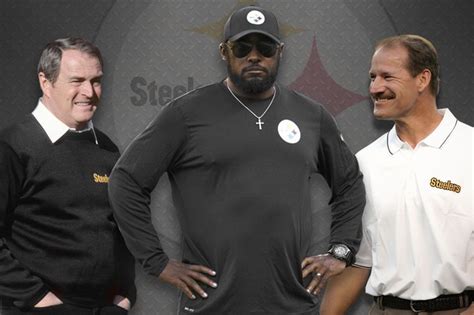 Since 1969 the Steelers have had only three head coaches, and they are ...