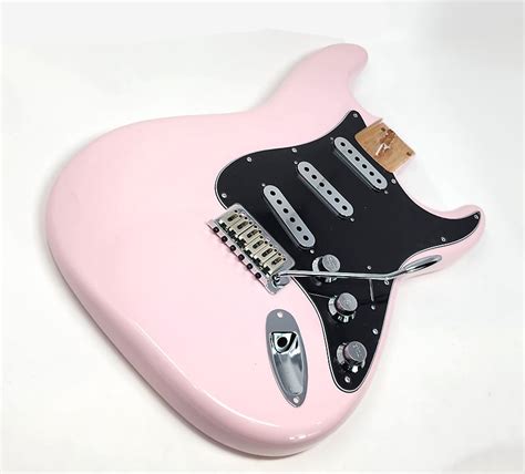 Brio S Style Body High Gloss 2pc Alder Shell Pink Body Reverb