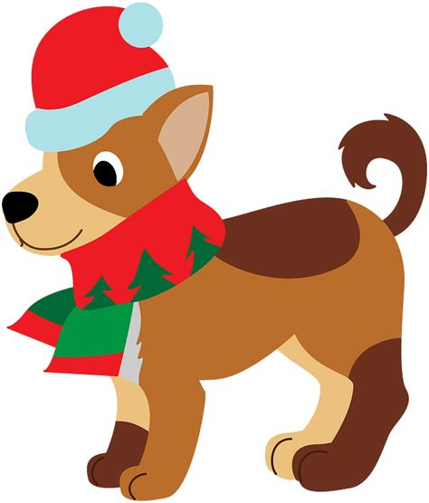 Christmas Dog Stock Illustrations – 25,483 Christmas Dog Stock - Clip ...