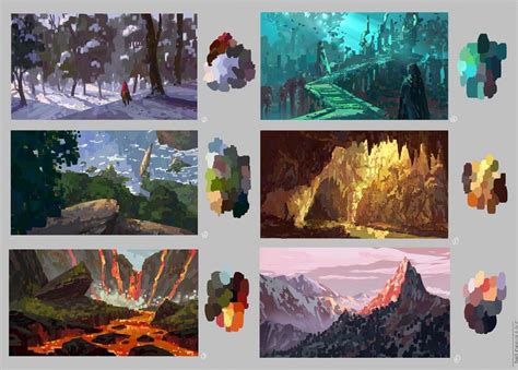 CGMA - Fundamentals of Environment Design | Environment painting ...