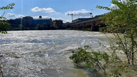 La Piena Delladda A Lodi Il Livello Del Fiume In Discesa L