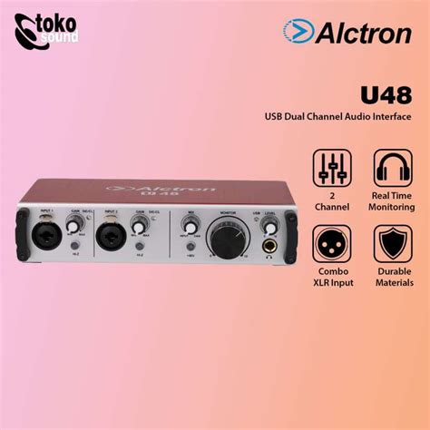 Jual Alctron U48 - 2 Channel Usb Soundcard Recording Di Seller ...
