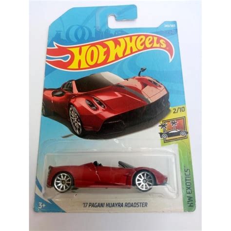 Jual Hot Wheels 17 Pagani Huayra Roadster Red Shopee Indonesia