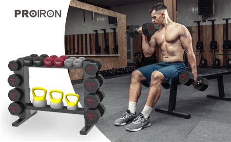 PROIRON Compact Dumbbell Rack Weight Rack For Dumbbells Kettlebells