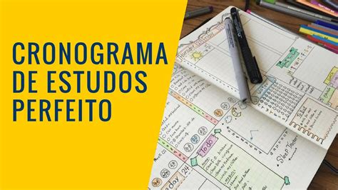 Cronograma De Estudos Para Concurso Aprenda A Fazer Em 3 Passos Simples