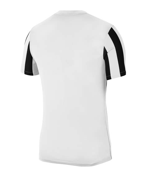 Nike Division IV Striped Trikot Kurzarm Weiss F100 Teamsport Trikots