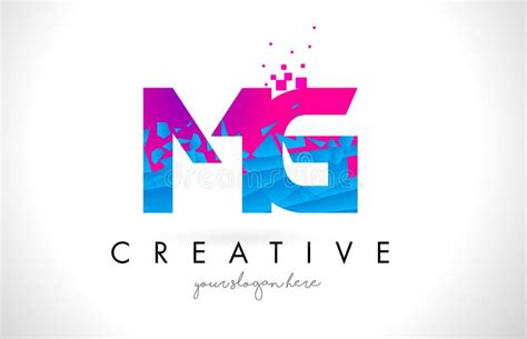 Letter Mg Logo Design Creative Stock Illustrations 1 005 Letter Mg