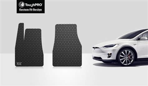 Custom Fit For Tesla Model X 2018 Two Front Mats 5 Seater Tesla Model