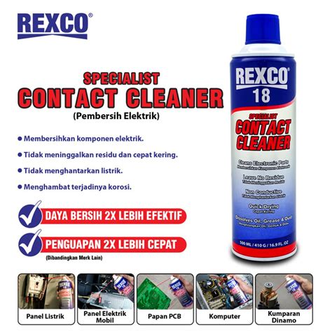 Jual Rexco Rexco Ml Specialist Contact Cleaner Pembersih