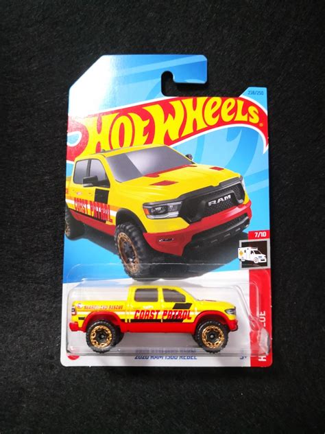 Hot Wheels Ram Rebel RTH Regular Treasure Hunt Case P Hobbies Toys Toys