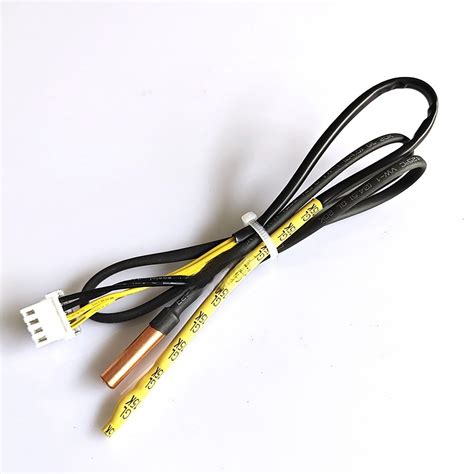 Air Conditioner Temperature Sensor 15k 20k Copper Temperature Sensing Head Double Probe Solve F1