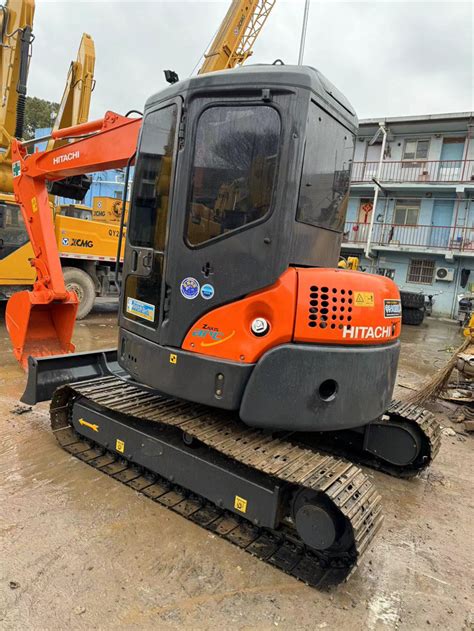 Used Japanese Small Hydraulic Excavator Hitachi Zx55us Mini Backhoe