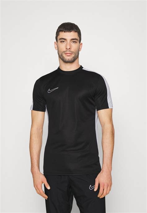 Nike Performance Top Sport T Shirt Black White Schwarz Zalando At