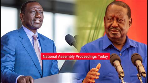 Breaking Live Ruto Swaps Duale And Soipan Cabinet Dockets Mps Vote