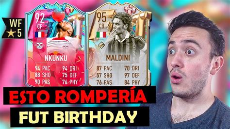 SBC TOP FUT BIRTHDAY FILTRADO ESTO SALDRÁ durante FUT BIRTHDAY 2