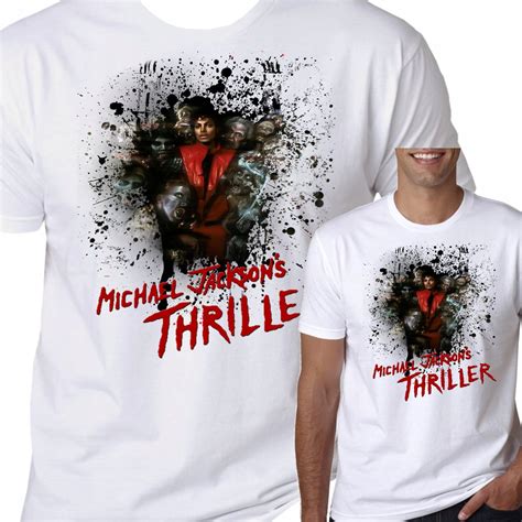 T Shirt Koszulka Michael Jackson Thriller M 0825 Inna Marka Moda