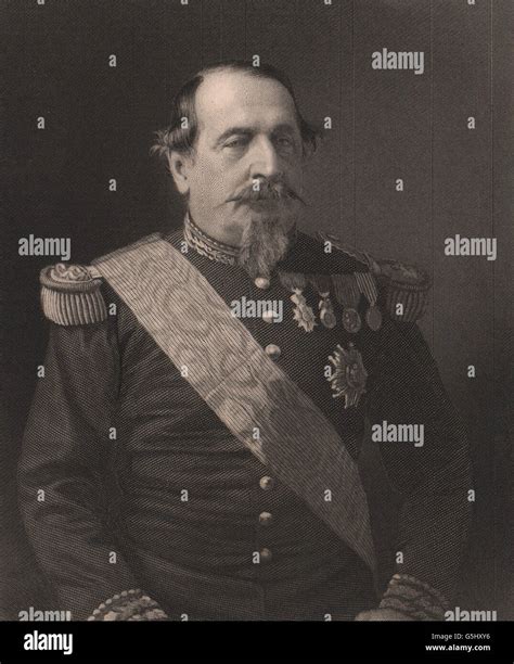 FRANCO-PRUSSIAN WAR: Napoleon, III. France, antique print 1875 Stock Photo - Alamy