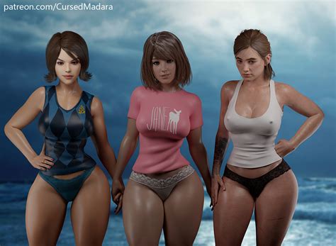 Game Babes Remake By CursedMadara Hentai Foundry