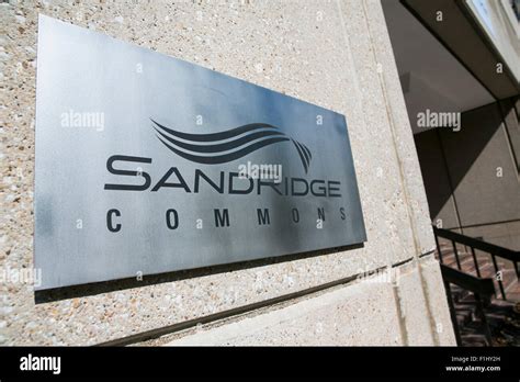 A logo sign outside of the headquarters of SandRidge Energy, in Oklahoma City, Oklahoma, on ...