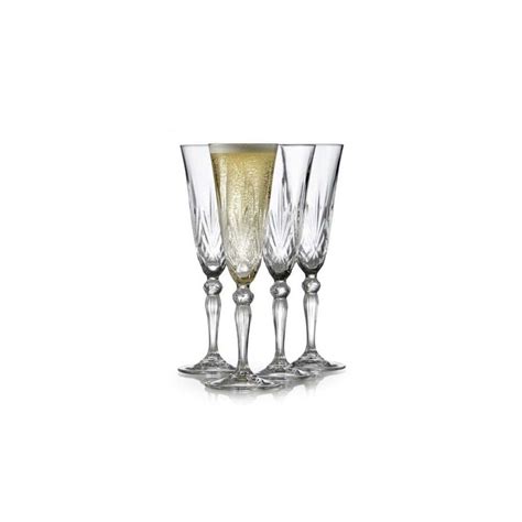 Lyngby Melodia Krystal Champagneglas Cl Stk