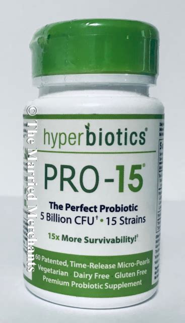 Hyperbiotics Pro 15 Probiotic Tablets 60 Count For Sale Online Ebay