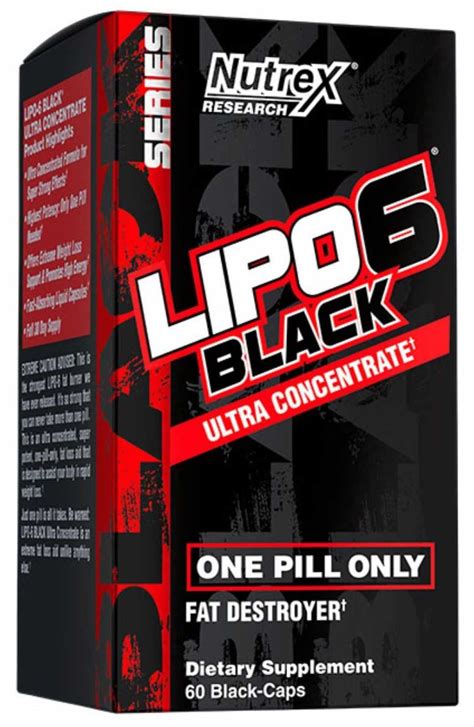 Lipo Black Ultra Concentrate Nutrex Research Na Zumub