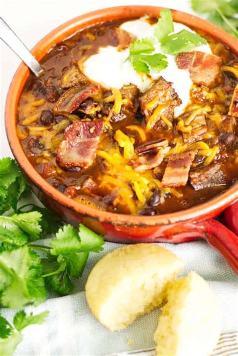 The Best Smoked Brisket Chili Recipe Smoked Brisket Chili Smoked