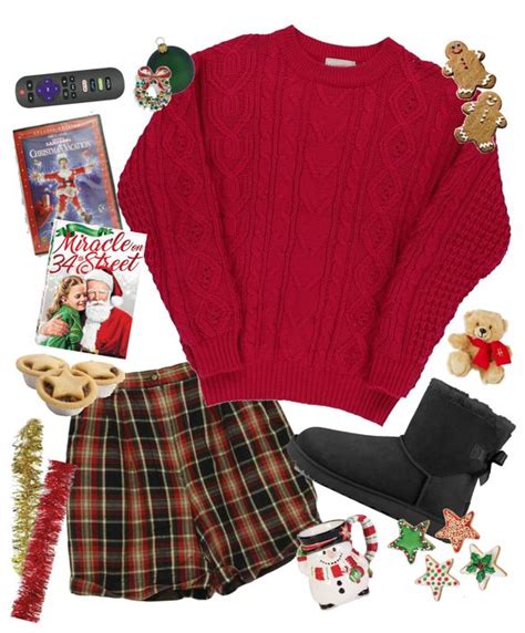 Cosy Christmas Movie Day Outfit Shoplook Christmas Sweater Outfits