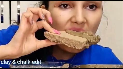 Eating Shortbread Cookies With Brown Clay Paste😋😋 By Vlog Marta Riva